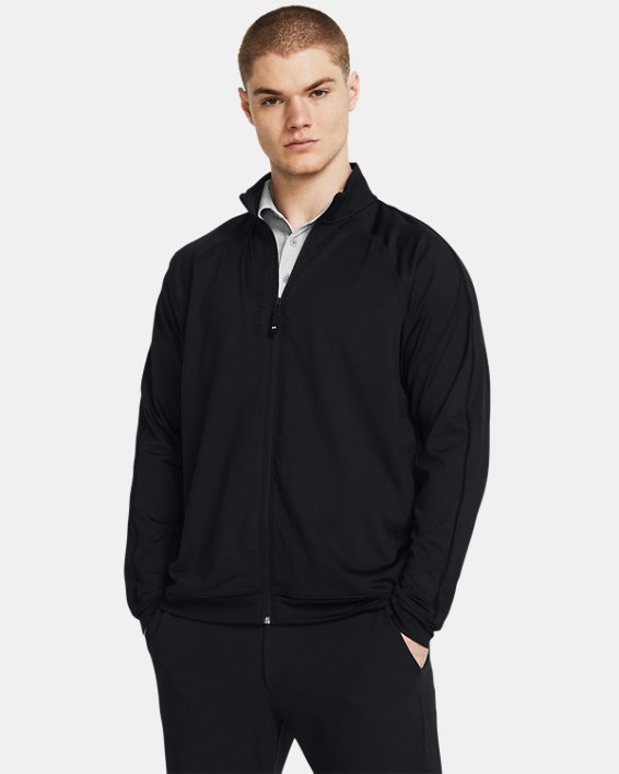 Men's UA Storm Midlayer Full-Zip, Black, pdpMainDesktop image number 0